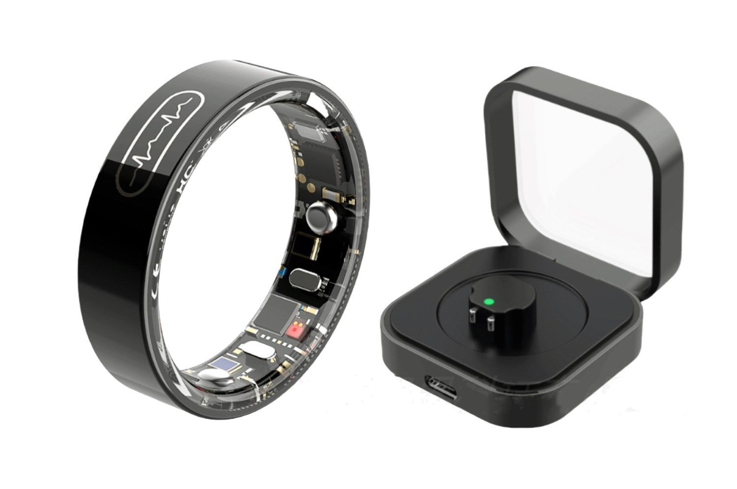 High-end ECG Smart Ring For Health And Sleep Monitoring Featuring Low Power Consumption - Image 7