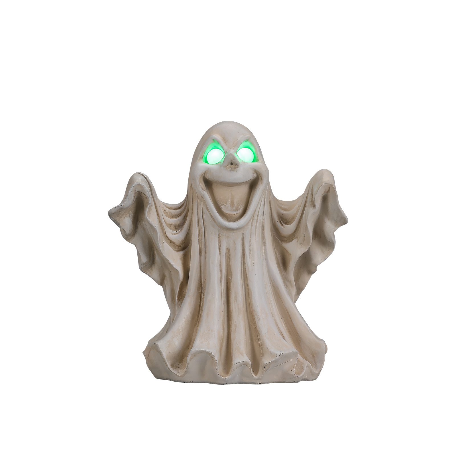 Halloween Ghost Figurine - LED Light Up with Glowing Eyes - Image 10