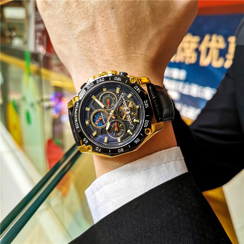Multi-functional Men's New Automatic Mechanical Watch - Image 9