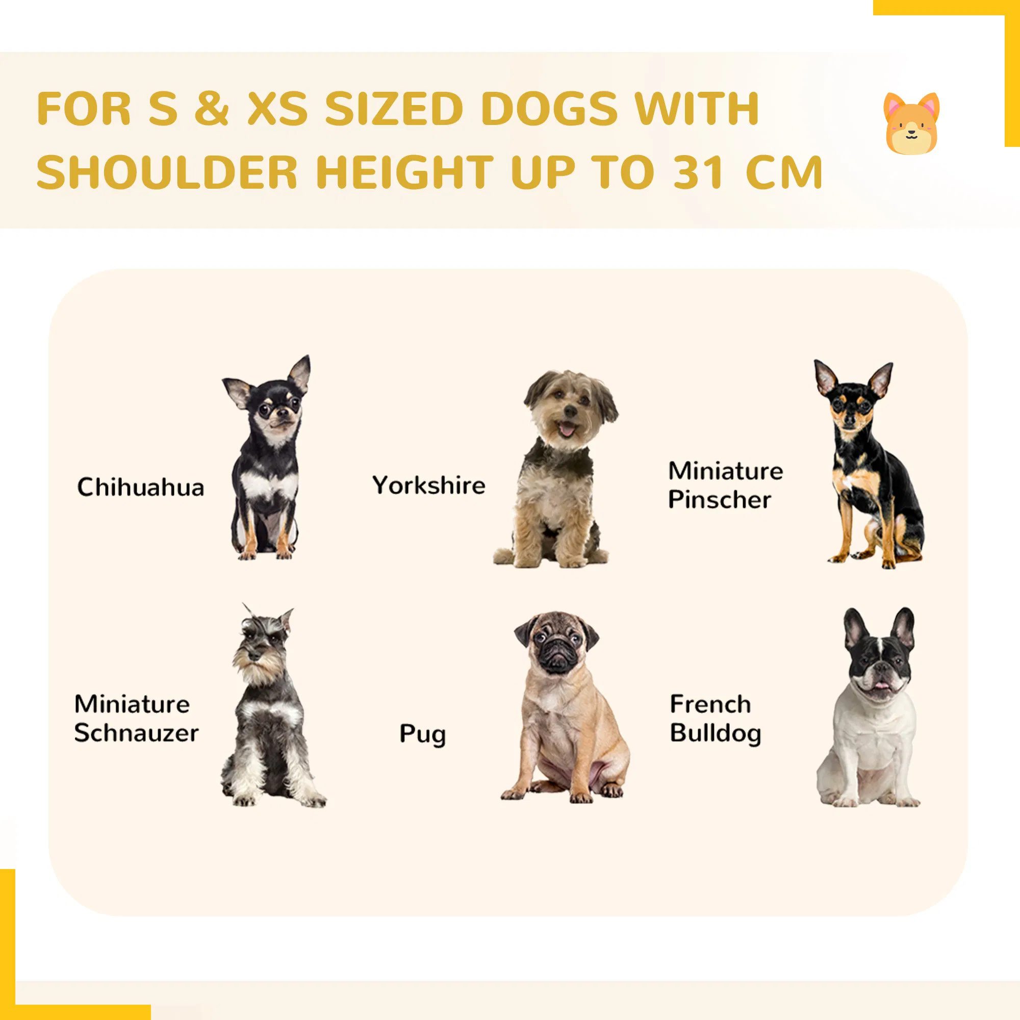 8 Panel Heavy Duty Dog Playpen 23.5" Height for Small Medium Dogs - Image 5