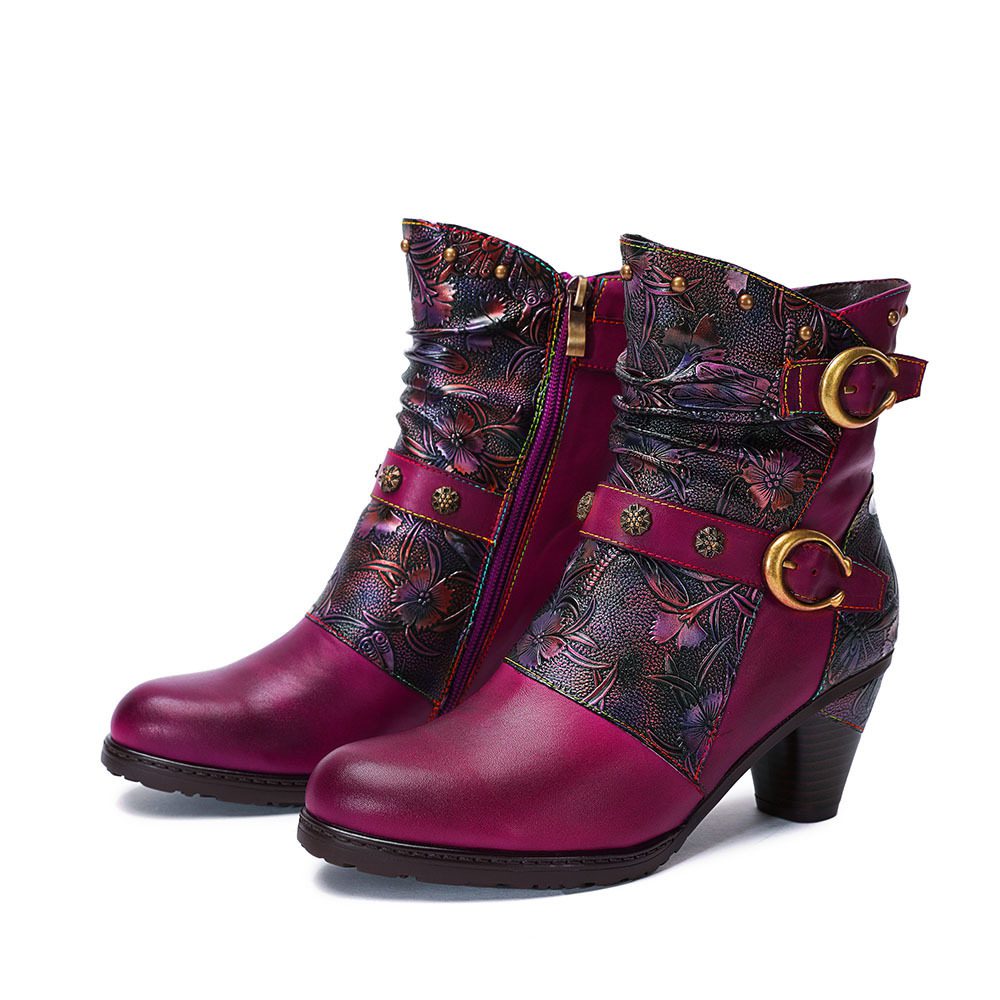 Retro women's boots Bohemian women's shoes - Image 4