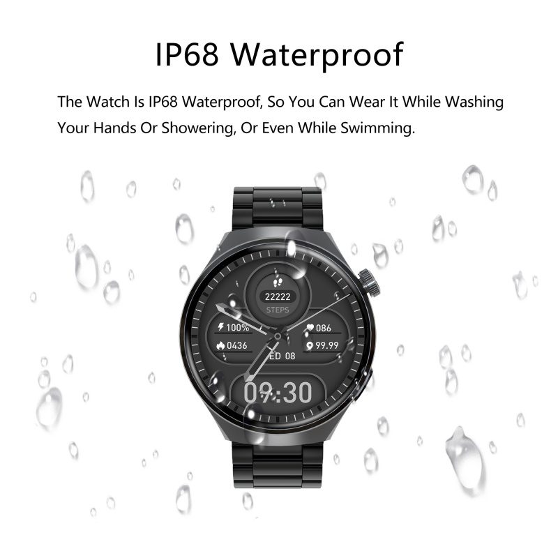 SENBONO V19 Business Men Smart Watch Answer Call Heart Rate Water Proof Sports Fitness Smartwatch Men - Image 10