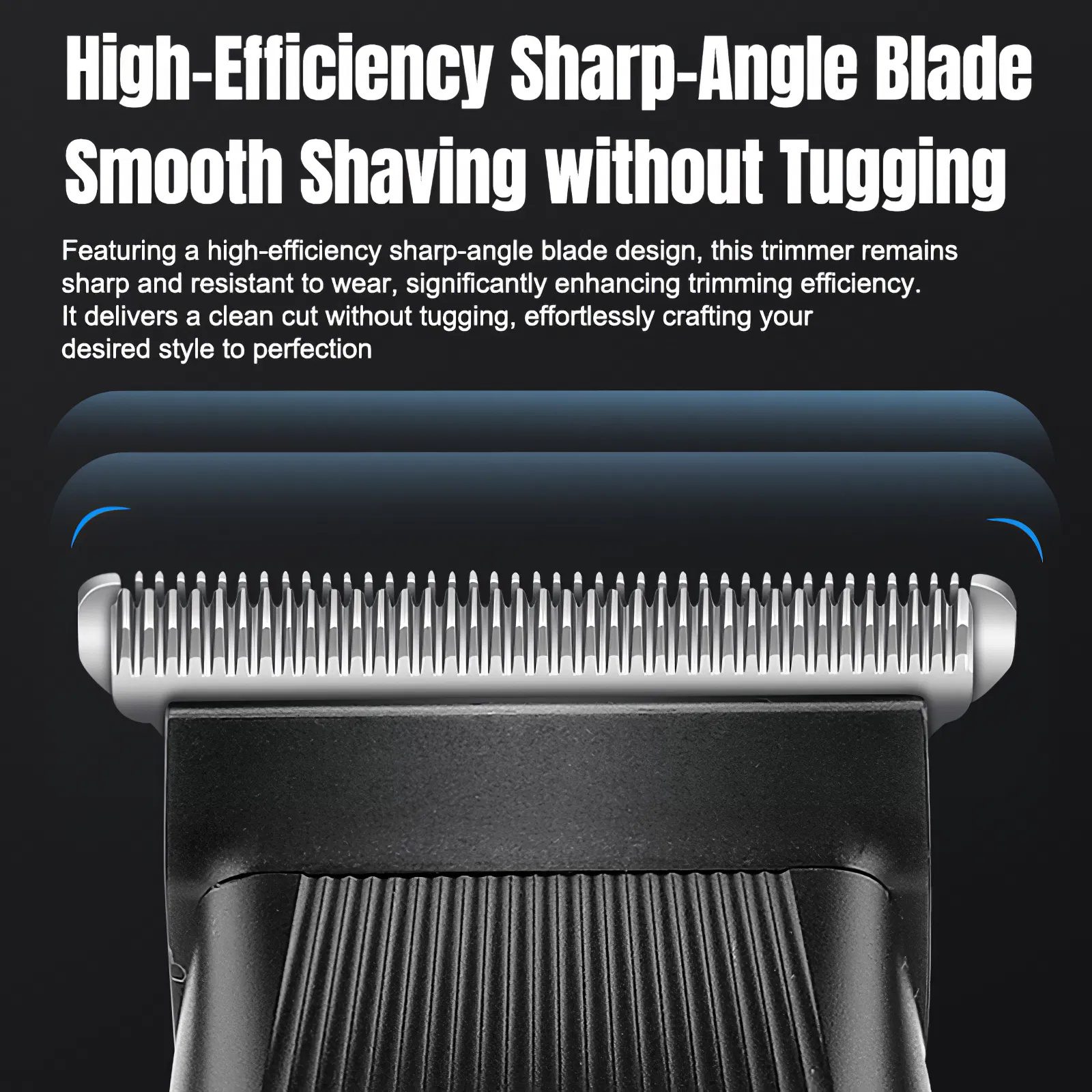 Beard Trimmer, 3 in 1 Hair Clippers and Mens Grooming Kit, Face, Nose, Ear Hair Trimmer - Black - Image 5