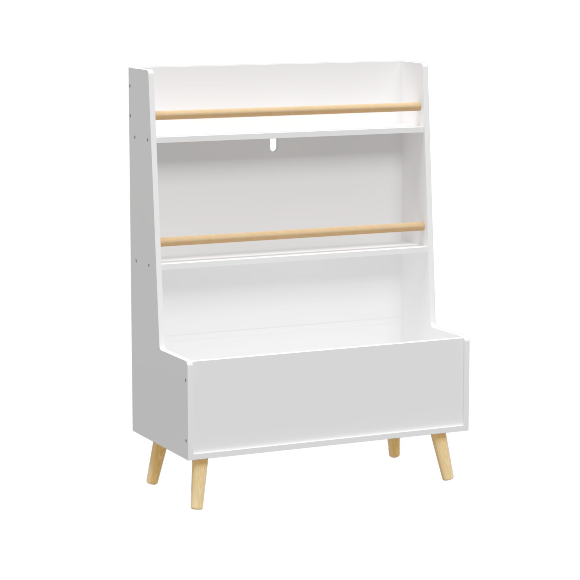 Kids Bookshelf Book And Magazine Rack Book Organizer Storage Cabinet Organizer