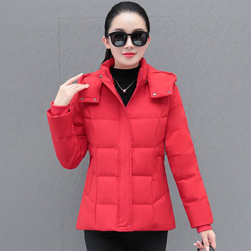 Down Jacket Women's Short Thick Warm Jacket - Image 9