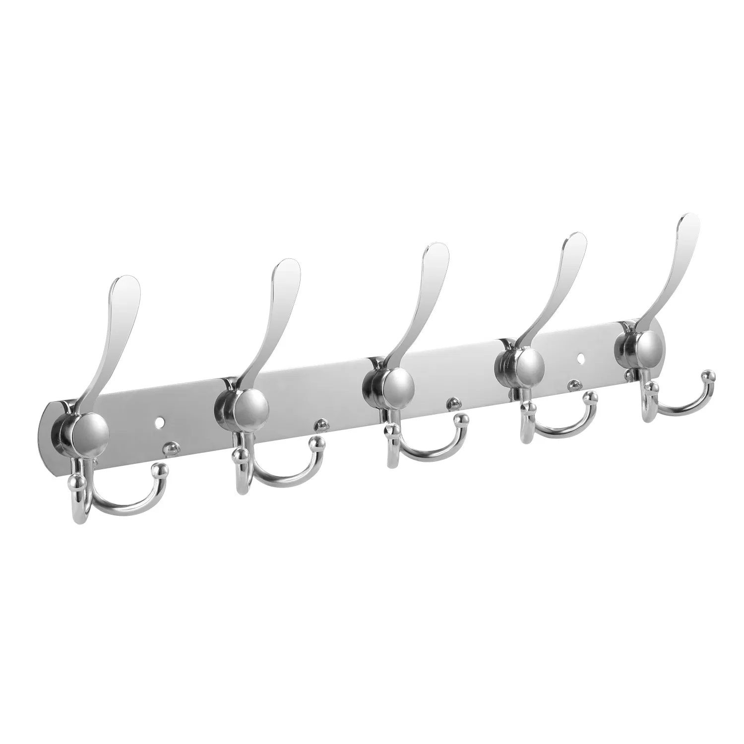 Wall Mount Coat Hook 15 Hooks Stainless Steel Clothes Hangers Rack Robe Hat Towels Hook Coat Rack Hook - Image 8
