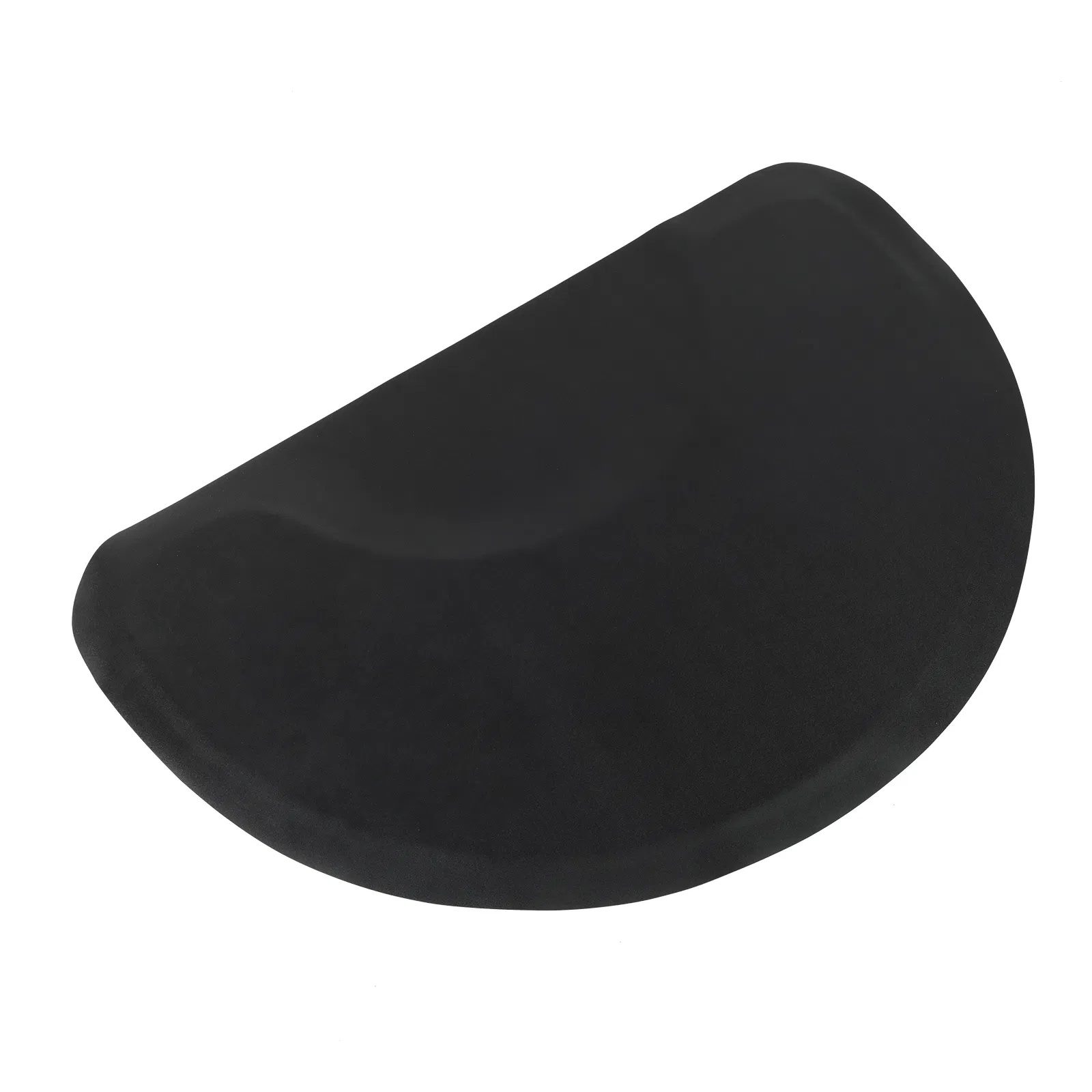 3′x 4.5′x 1/2" Beauty Salon Semicircle Anti-fatigue Salon Mat (Round Outside And Round Inside) Black - Image 5