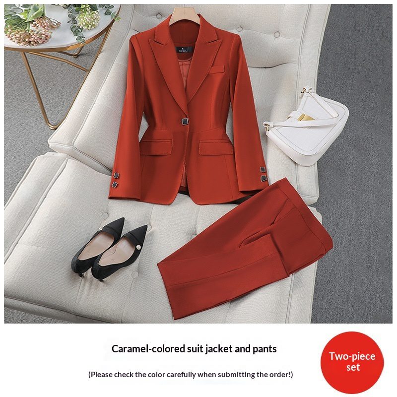 Elegant Goddess-Like High-End Blazer For Spring And Autumn Professional Wear - Image 7