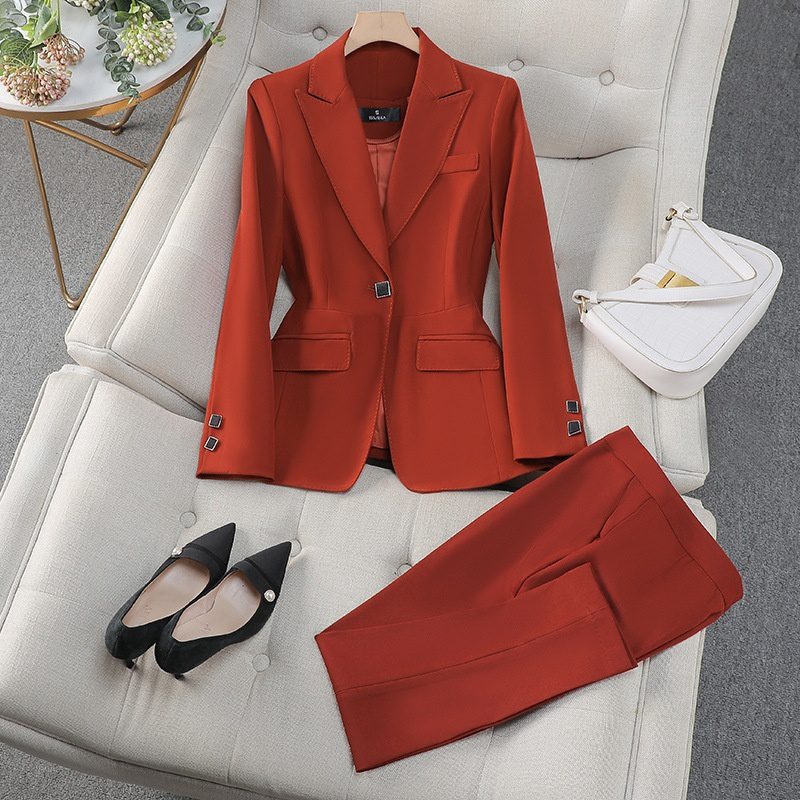 Elegant Goddess-Like High-End Blazer For Spring And Autumn Professional Wear - Image 3
