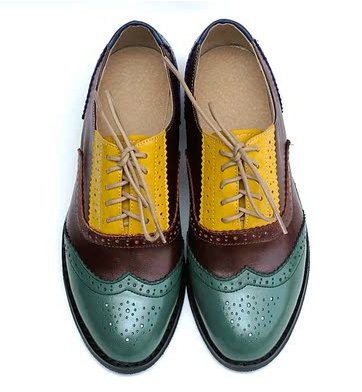 British Style Shoes Oxford Shoes Brock Women's Shoes Flat Shoes - Image 6