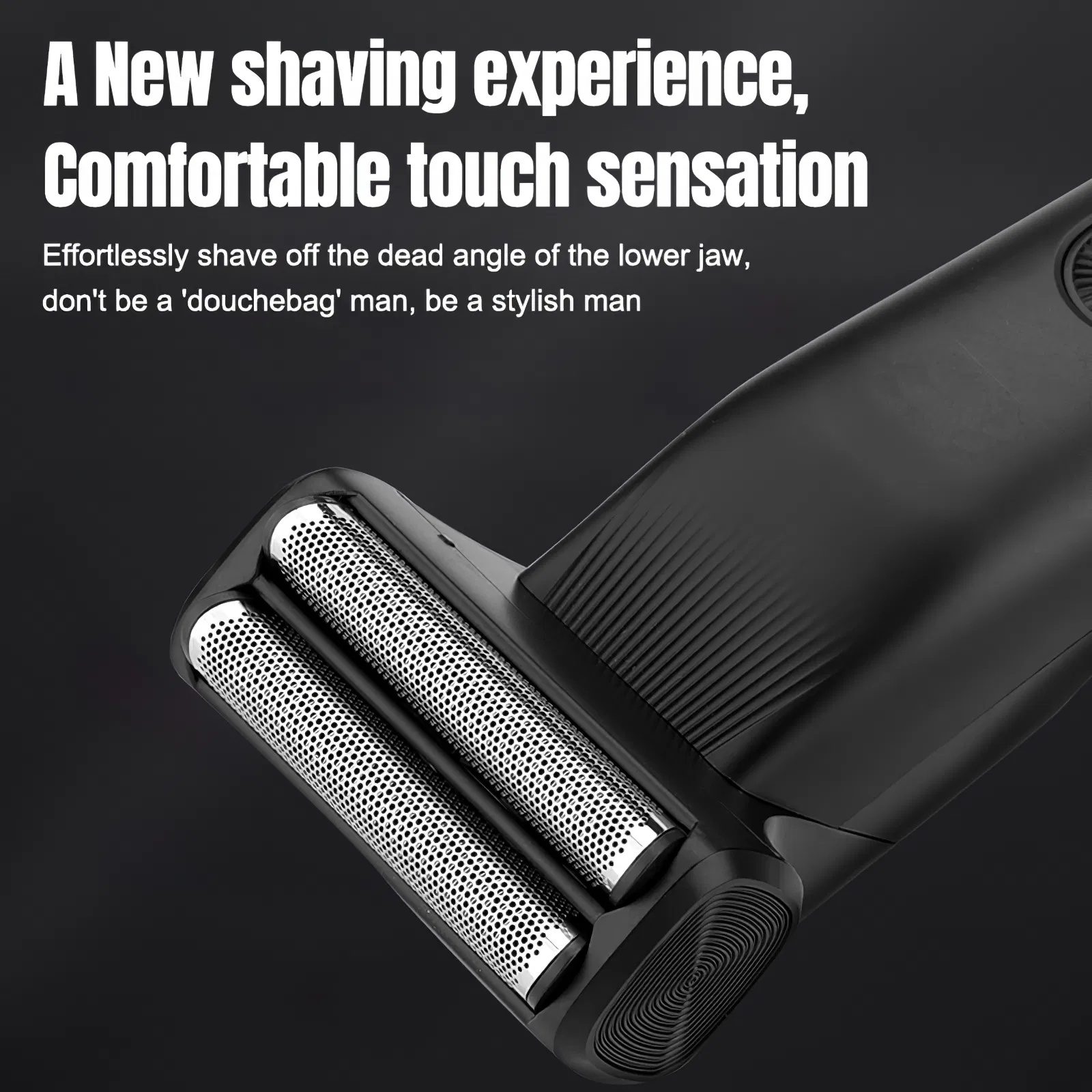 Beard Trimmer, 3 in 1 Hair Clippers and Mens Grooming Kit, Face, Nose, Ear Hair Trimmer - Black - Image 4