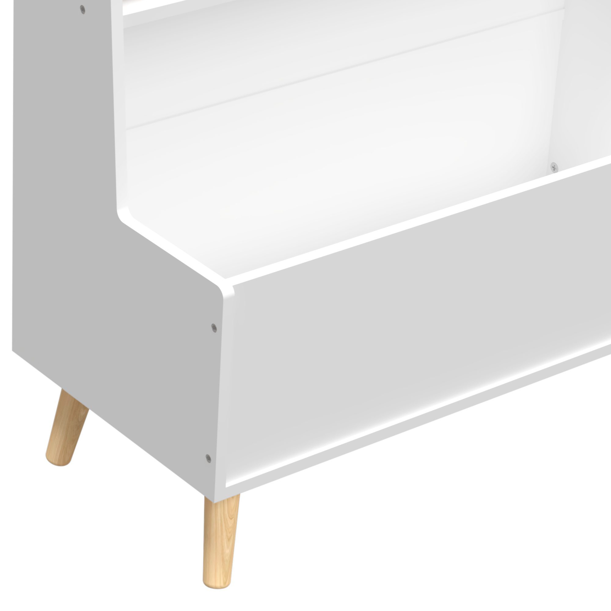 Kids Bookshelf Book And Magazine Rack Book Organizer Storage Cabinet Organizer - Image 6