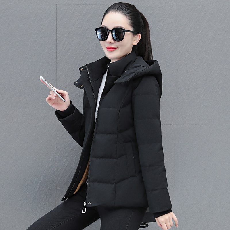 Down Jacket Women's Short Thick Warm Jacket - Image 3