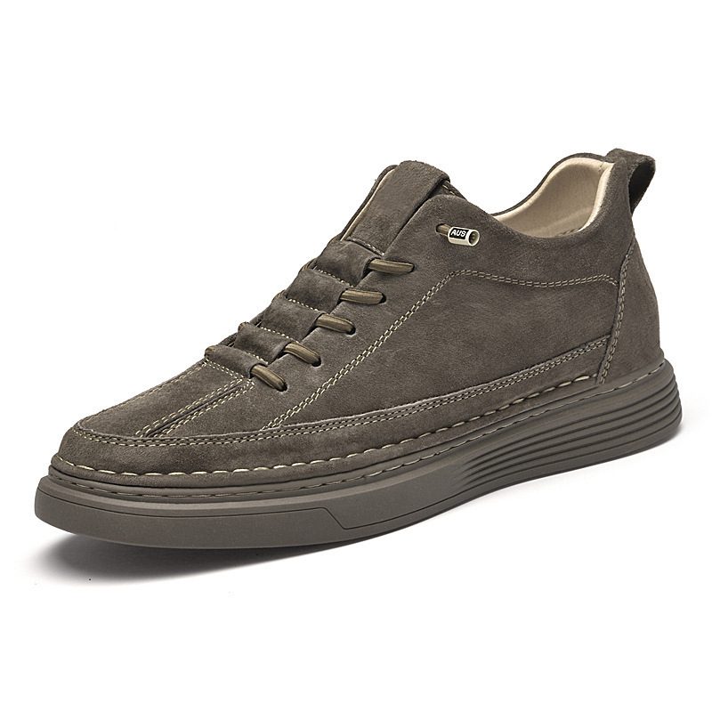 Plus Size Fleece-lined Inner Height Increasing Board Shoes Male - Image 4