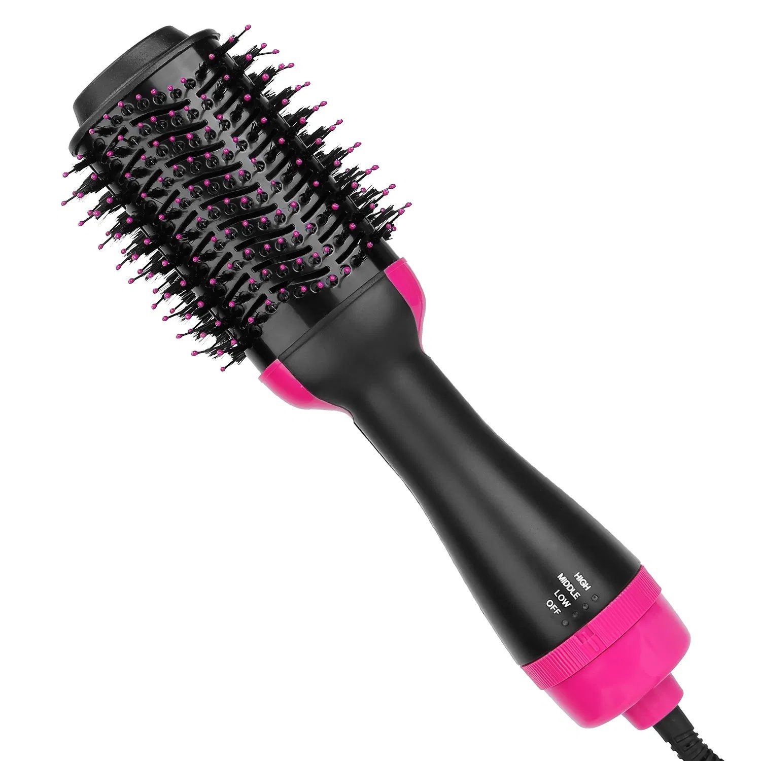 4 In 1 Hot Hair Brush Hair Dryer Volumizer Brush Dryer Comb For Straightening Curling Drying - Image 2