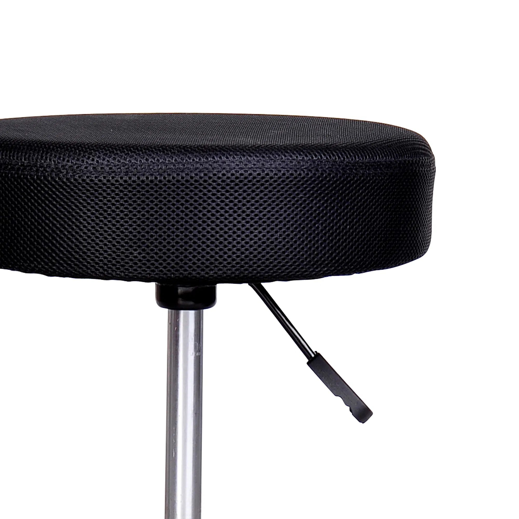 Salon Spa Stool Adjustable Height Rolling Chair Multi Color Comfort Double Nets Cloth Sponge - Image 6