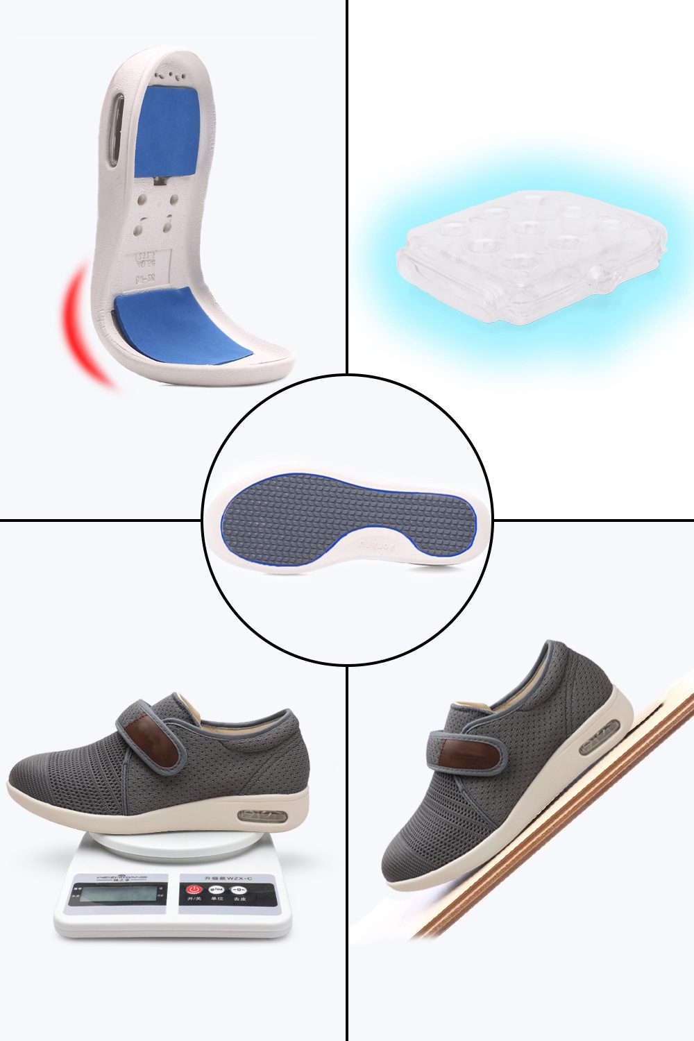 Comfortable Soft Bottom Lightweight Plus Size Men's Casual Shoes - Image 10