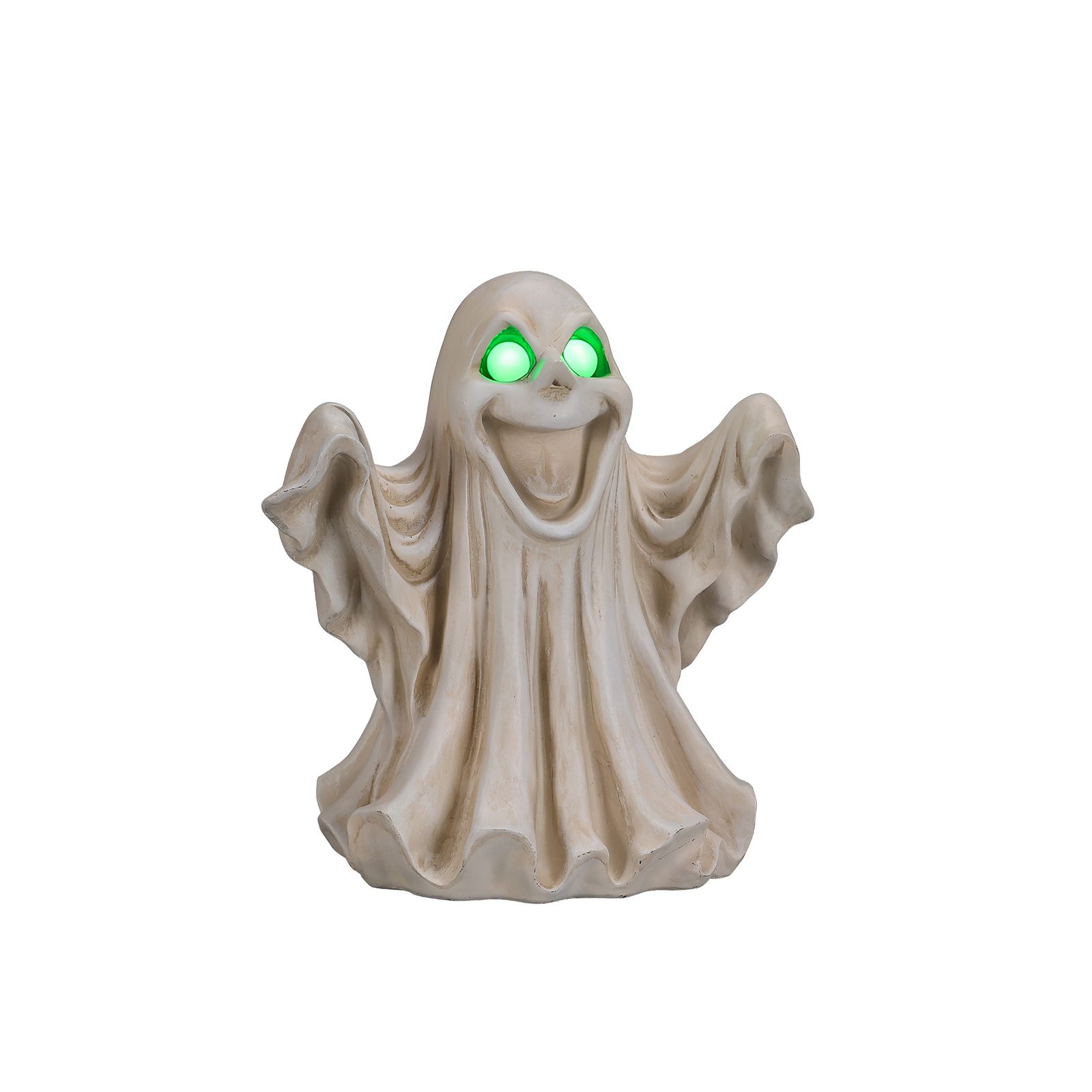Halloween Ghost Figurine - LED Light Up with Glowing Eyes - Image 7